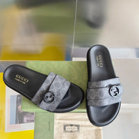 Double Strap Slide Sandals