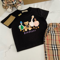Duck Teddy Check Set
