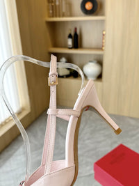 Garavani VLogo Signature Crystal Slingback Pumps 7.5cm