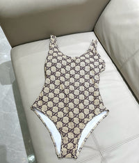 Logo One Piece Swimsuit