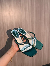 Caovilla Rhinestone Chandeliers Mules