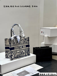Book Tote Toile De Jouy