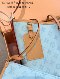 Carryall PM Bag Ice Blue Monogram