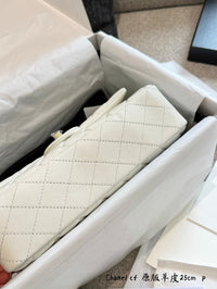 25 Lambskin Flap Bag