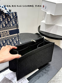 Book Tote Oblique Embroidery