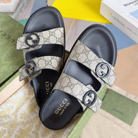 Double Strap Slide Sandals