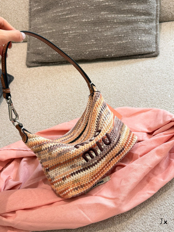 Crochet Hobo Bag