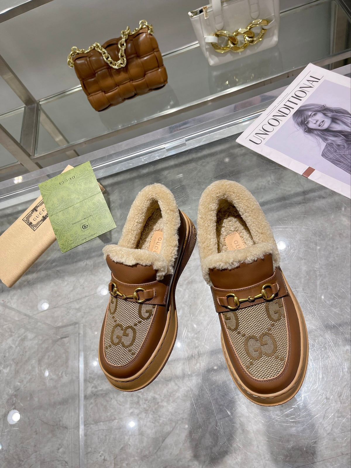Platform Slip-On Loafers