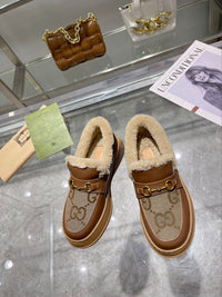Platform Slip-On Loafers