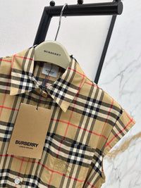 Vintage Check Shirt Dress