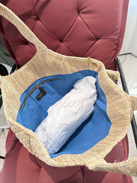 Icare Maxi Shopping Bag Beige