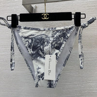Toile de Jouy Triangle Bikini Set