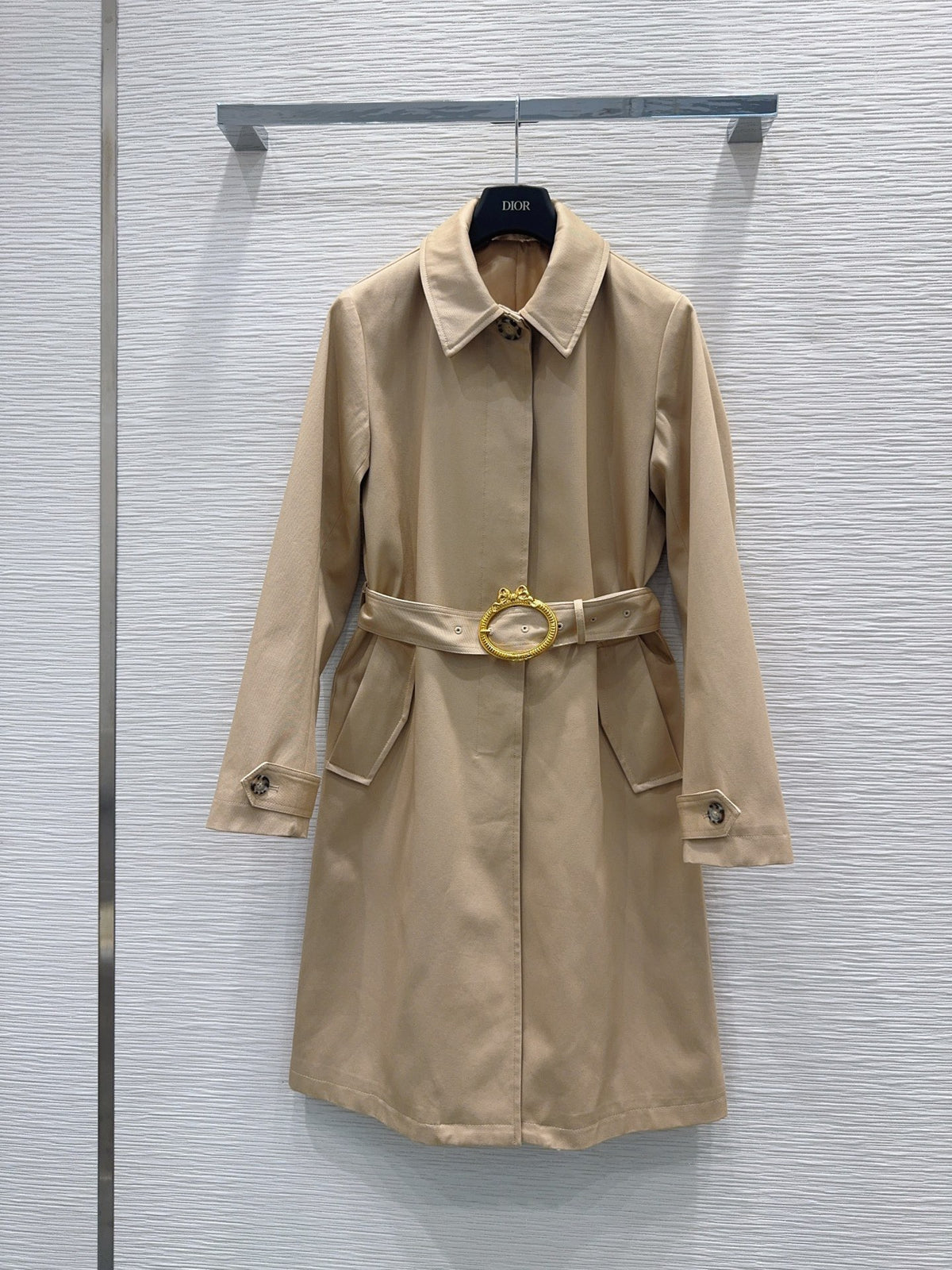 26S Gabardine Belted Trench Coat