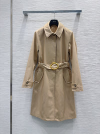 26S Gabardine Belted Trench Coat