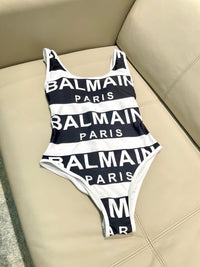 Logo One Piece Swimsuit