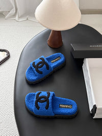 26K Plush Slide Sandals