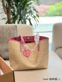 City Tote in Signature Canvas