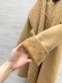 26S Reversible Signature Wool Coat