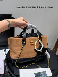 Suede Tote Bag