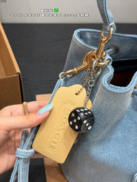 Denim Bucket Bag