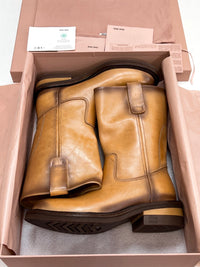 Foule Leather Booties