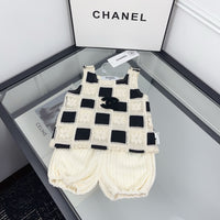 Crochet Knit Two-Piece Set