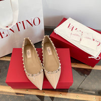 Garavani Rockstud Ballet Flats