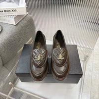 Quilted Leather Loafers