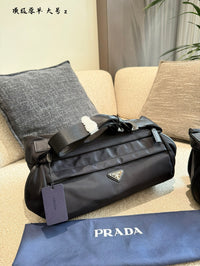 Re-Nylon Saffiano Leather Shoulder Bag