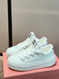 Lace-Up Platform Sneakers