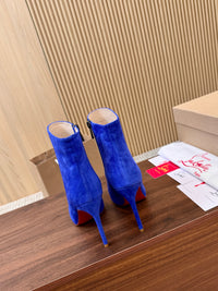 Kate Max Suede Ankle Boots