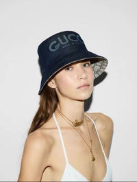 Logo Denim Hat