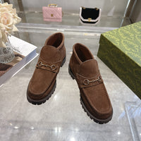 Horsebit Ankle Boots