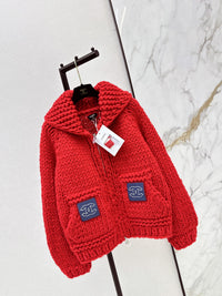 26S Knit Zipped Cardigan