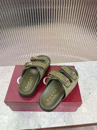 Canvas Slide Sandals