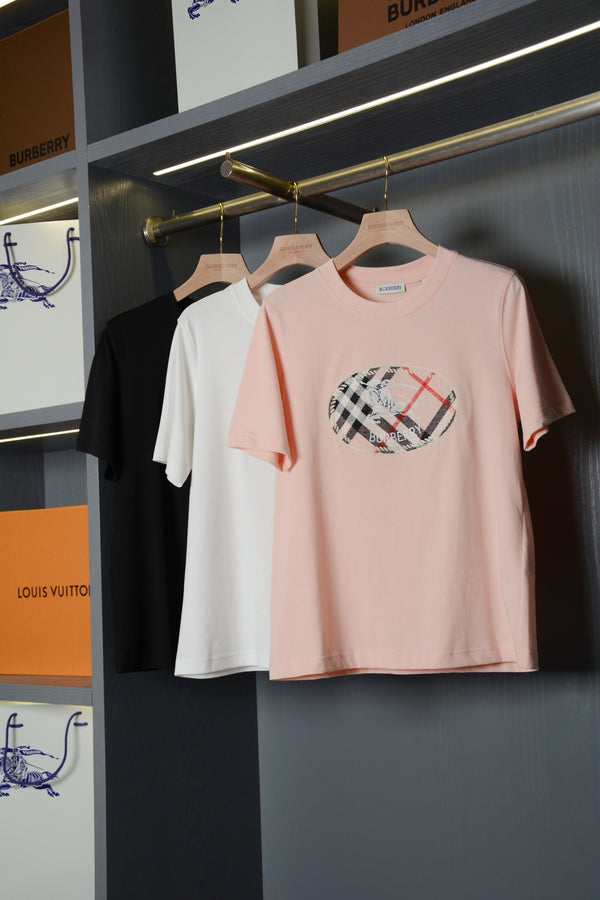 Check Knight Stamp T-shirt