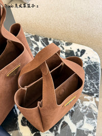 Suede Tote Bag