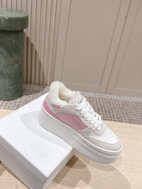 Block Wedge Sneakers