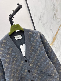 Jacquard Cardigan
