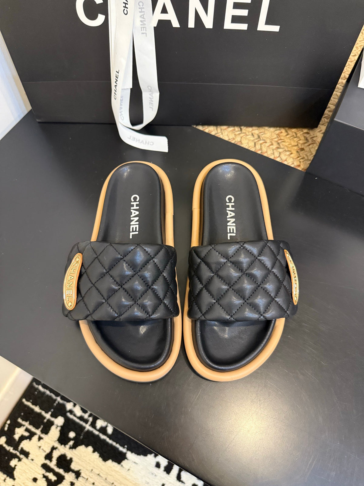 Leather Slides