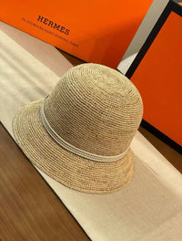 Raffia Bucket Hat