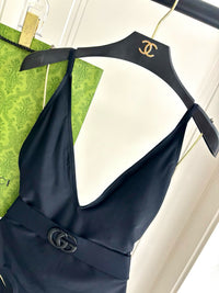 Logo One Piece Swimsuit