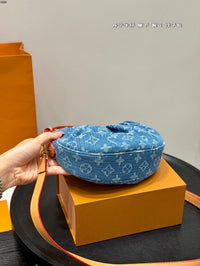 Denim Dumpling Bag
