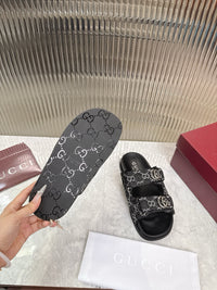 Canvas Slide Sandals