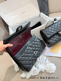25 Lambskin Flap Bag