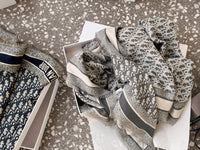 Oblique Jacquard Scarf