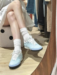Quilted Low-Top Sneakers