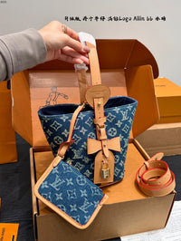 All In BB Denim Bucket Bag