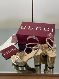 Horsebit Platform Sandals