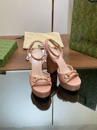 Horsebit Platform Sandals